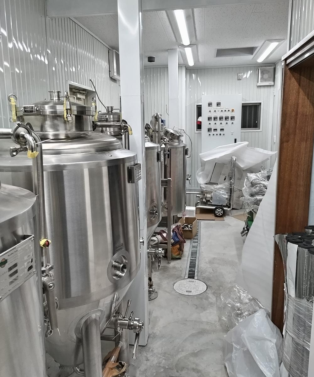 200L brewery equipment in Japan